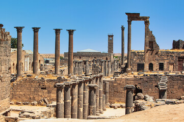 Bosra Jordania ruinas ciudad