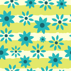 Flower seamless pattern