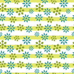 Obraz premium Flower seamless pattern