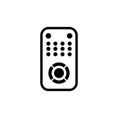 Remote Control Icon Design Vector Template Illustration