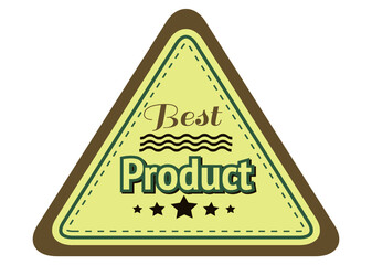 Obraz premium Best Product vector icon Of The Year Badge
