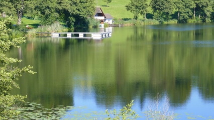 Spiegelung im Schleinsee