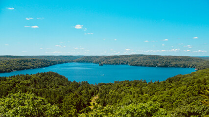 lake in the mountains