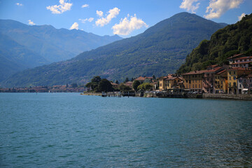 Fototapeta na wymiar Landscape of Como Lake, Italy