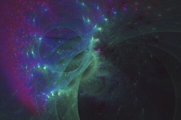 abstract fractal background computer generated illustration