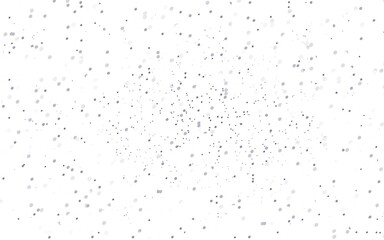 Dark Pink, Yellow vector red banner with set of circles, dots. Donuts Background. Creative Design Template. Technological halftone illustration.