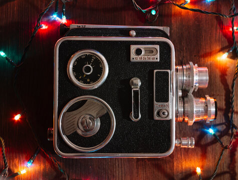 old cine 8mm camera