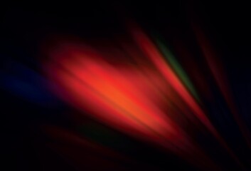 Dark Red vector blurred shine abstract template.