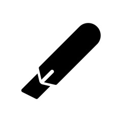 Cutter Icon Design Vector Template illustration