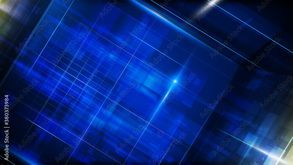 Poster abstract grid rectangle tech speed concept design background eps 10 vector