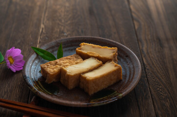 厚揚げ豆腐の煮物