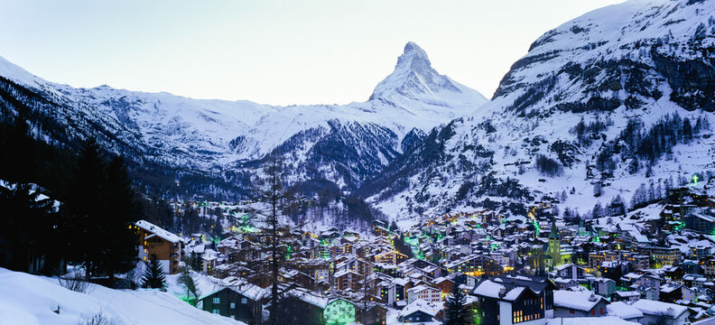 Matterhorn, Zermatt, Valais, Swiss Alps, Switzerland, Europe