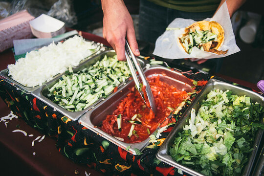 Gyro and Toppings