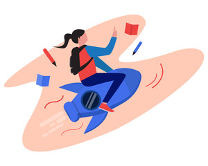 Back to school vector illustration design