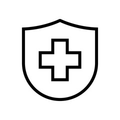 Medical protection icon