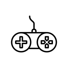 Game Controller, Joystick Icon Design Vector Template Illustration