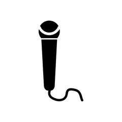 Microphone Icon Design Vector Template Illustration