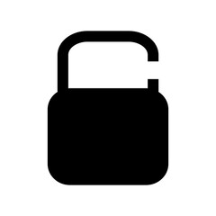 Broken padlock icon