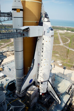 On the Launch Pad: Space Shuttle Atlantis