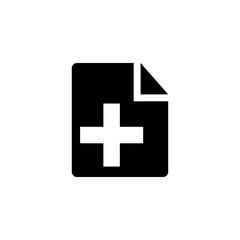 Paper with note icon