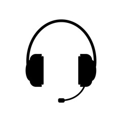 Head speaker for earphone icon