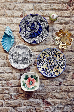 Vintage plates