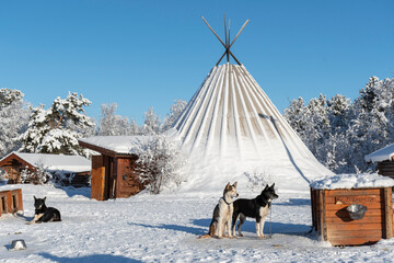 Neve em Alta, Noruega