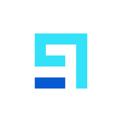 E logo letter EF vector icon illustrations