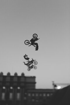 freestyle tricks in the air