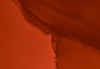 Blood Spatter Red. Watercolour Background. Grunge 