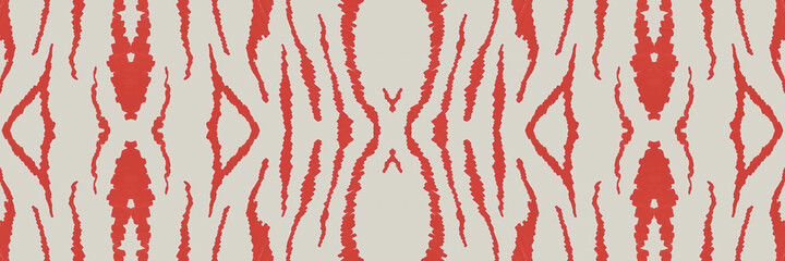 Seamless Animal Banner. Zebra Lines. Abstract 