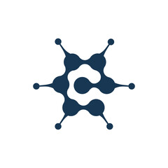 E logo letter vector icon illustrations