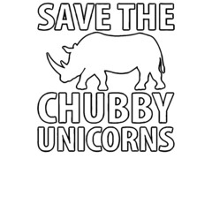save the chubby unicorns womens organic unicorn design Coloring book animals vector illustration
