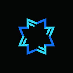 F logo vector letter icon illustrations