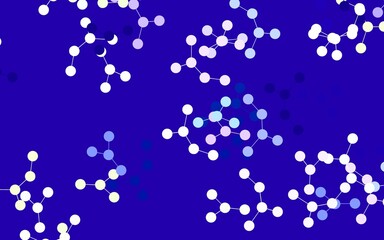 Light Multicolor vector texture with artificial intelligence concept.