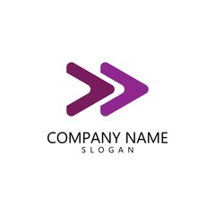 Arrow illustration logo