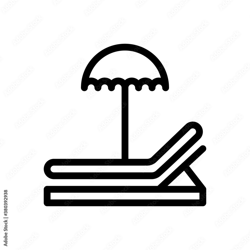 Sticker umbrella