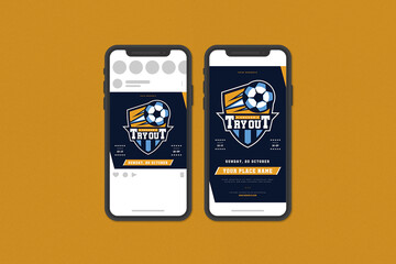 Soccer Tryout Social Media Template