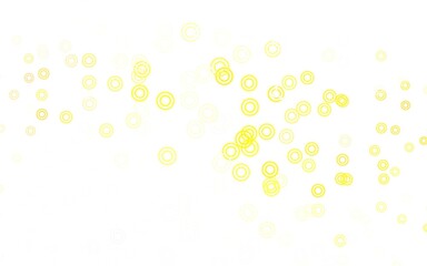 Light Yellow vector layout with circle shapes.