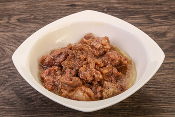 Gurmet venison stew with spices