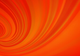 Light Orange vector blurred bright pattern. Creative illustration in halftone style with gradient. The blurred design can be used for your web site.