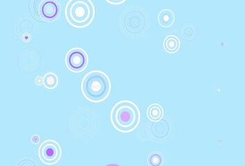 Light Green, Red vector layout with circle shapes.