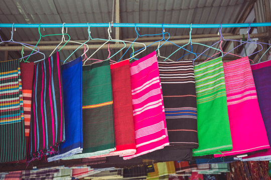 Hanging Sarongs