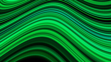 Glowing blurred light stripes in motion over on abstract background. Rainbow rays. Led Light. Future tech. Shine dynamic scene. Neon flare. Magic moving fast lines. Glowing wallpaper.