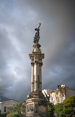 Fototapeta na wymiar Monumento a la independencia Quito - Ecuador 