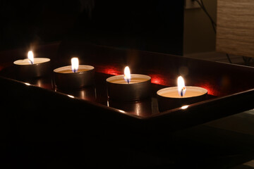 FIRE/candles in the dark