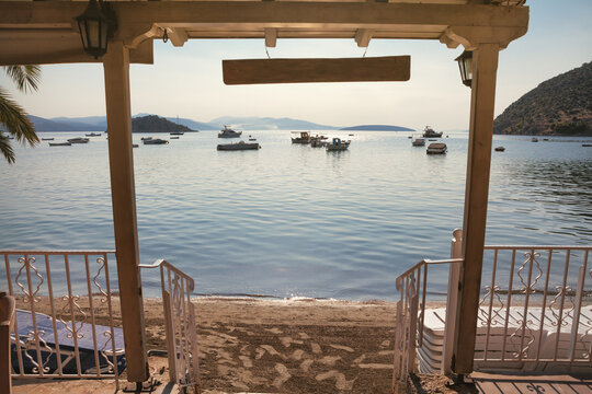 Tolo beach in Greece