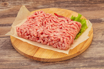 Minced meat - pork and beef
