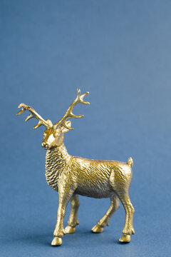 Golden reindeer