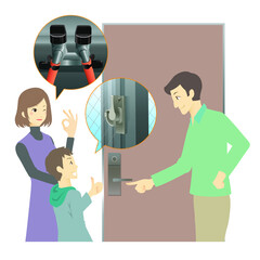 戸締まりとガスの元栓